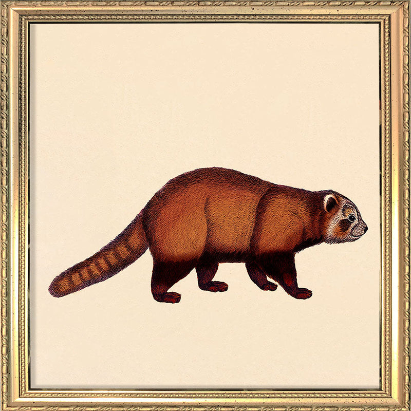 Red Bear. Mini Print